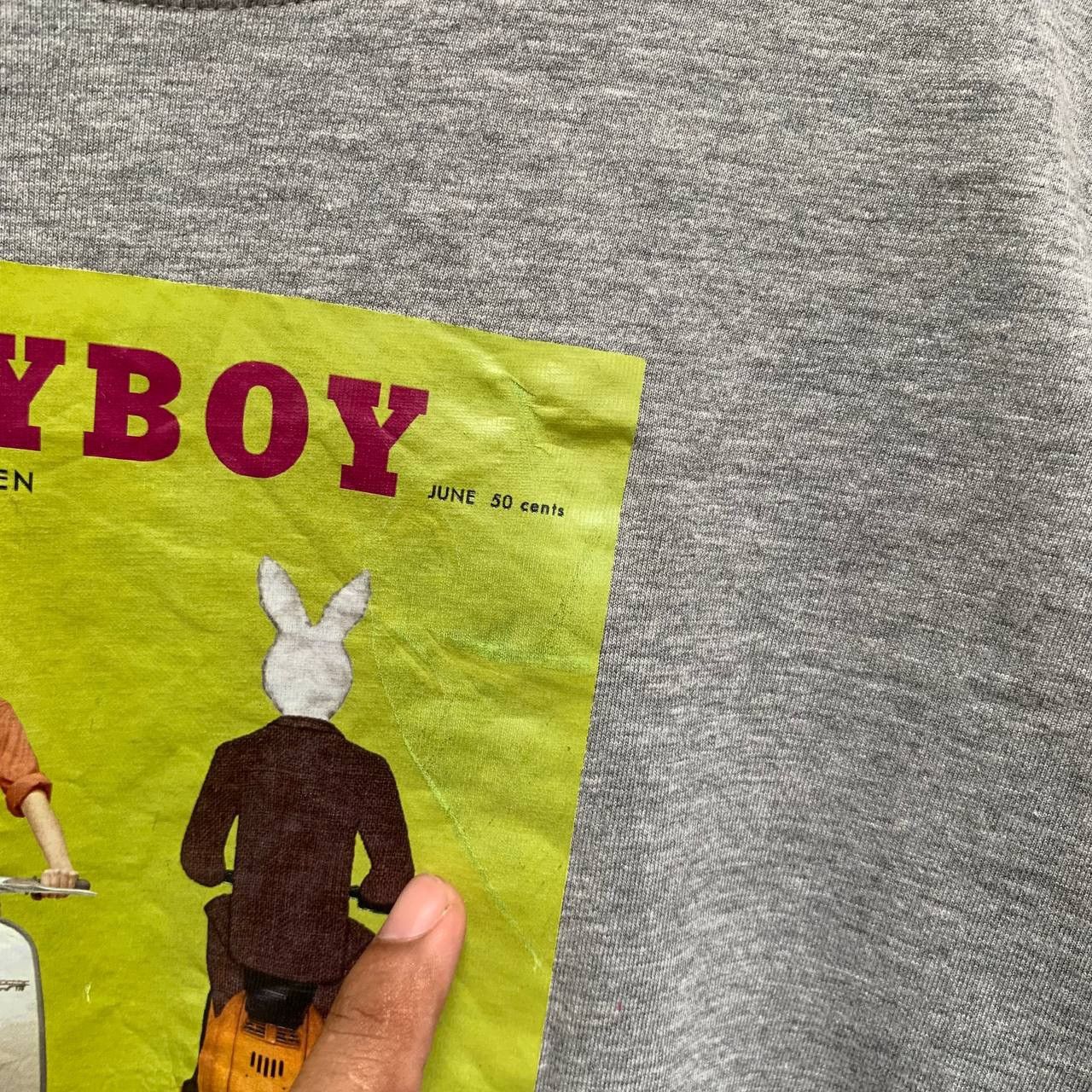 Playboy PLAYBOY Classic Magazine Style Print Long Sleeve Tee Size US L / EU 52-54 / 3 - 12 Thumbnail