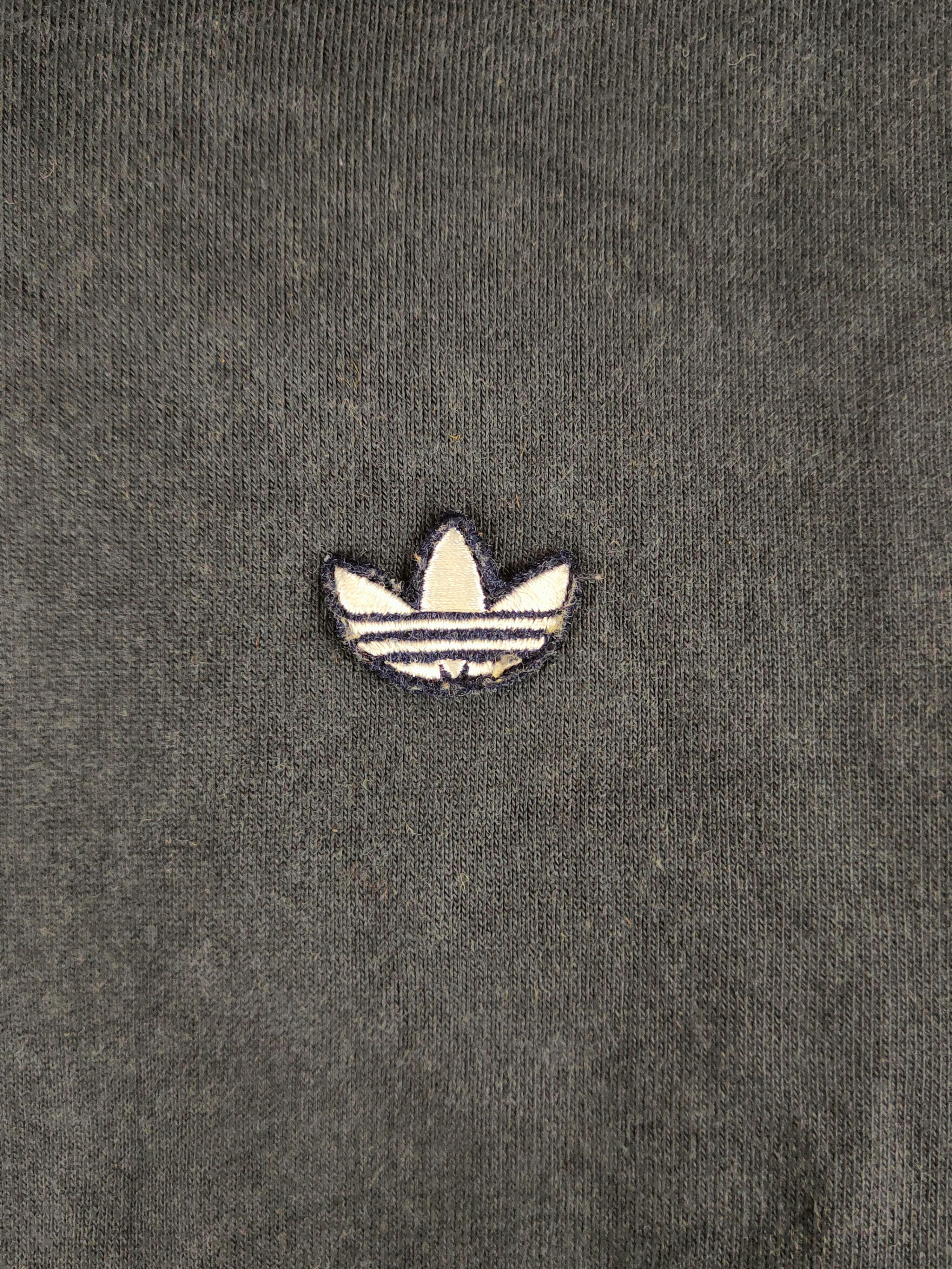 Adidas DL Adidas Vintage Black Hoodie Sweaters #46-207 Size US M / EU 48-50 / 2 - 2 Thumbnail