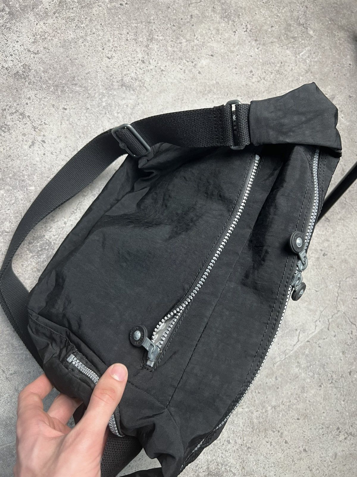 Vintage Vintage Kipling Black Bag Y2K Bagpack Size ONE SIZE - 5 Thumbnail