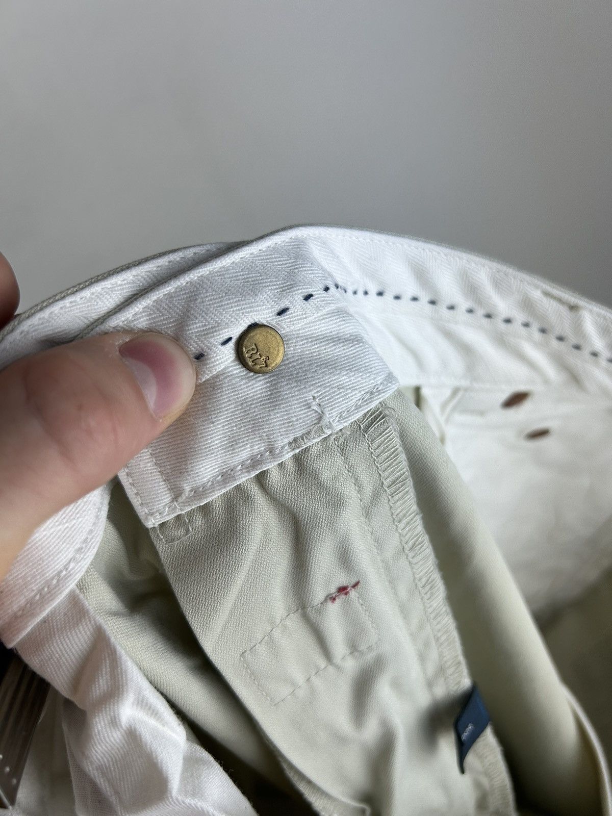 Polo Ralph Lauren × Vintage Vintage Polo Ralph Lauren Light-wash denim pants Size US 36 / EU 52 - 12 Thumbnail