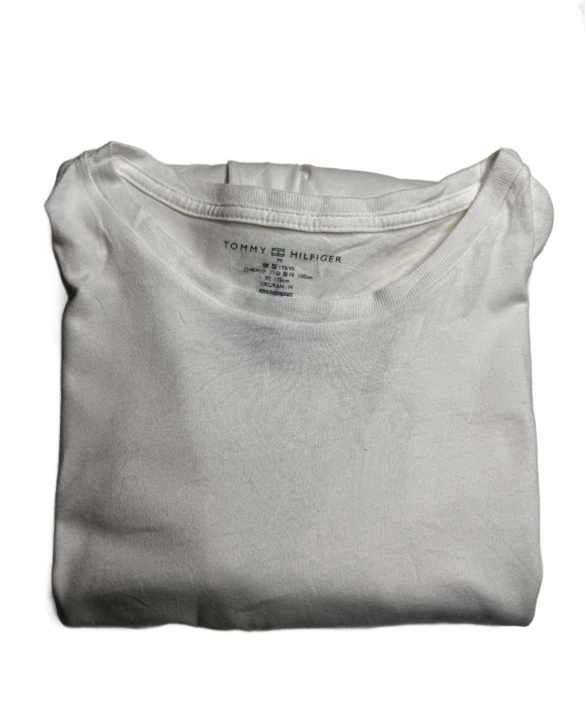 Tommy Hilfiger Tommy Hilfiger Classic Fit White T-Shirt Size US M / EU 48-50 / 2 - 3 Thumbnail