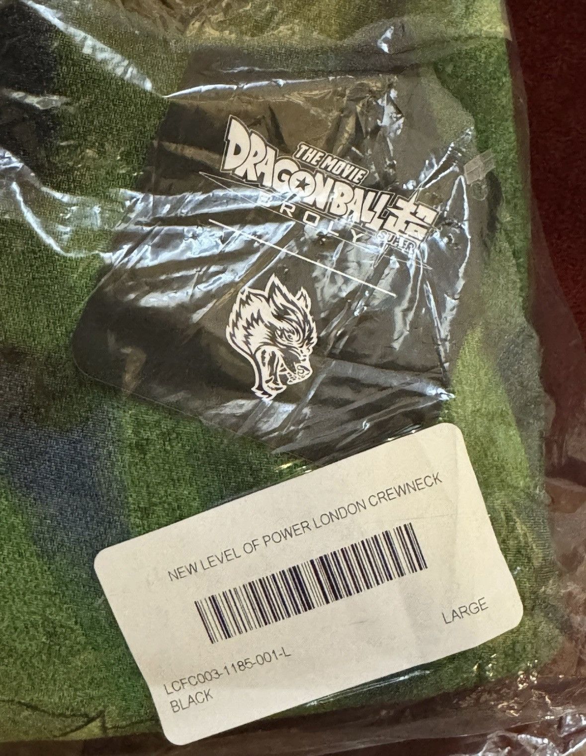 Darc Sport Broly dbz New Level Of Power Crewneck LARGE DARC SPORT Size US L / EU 52-54 / 3 - 3 Thumbnail