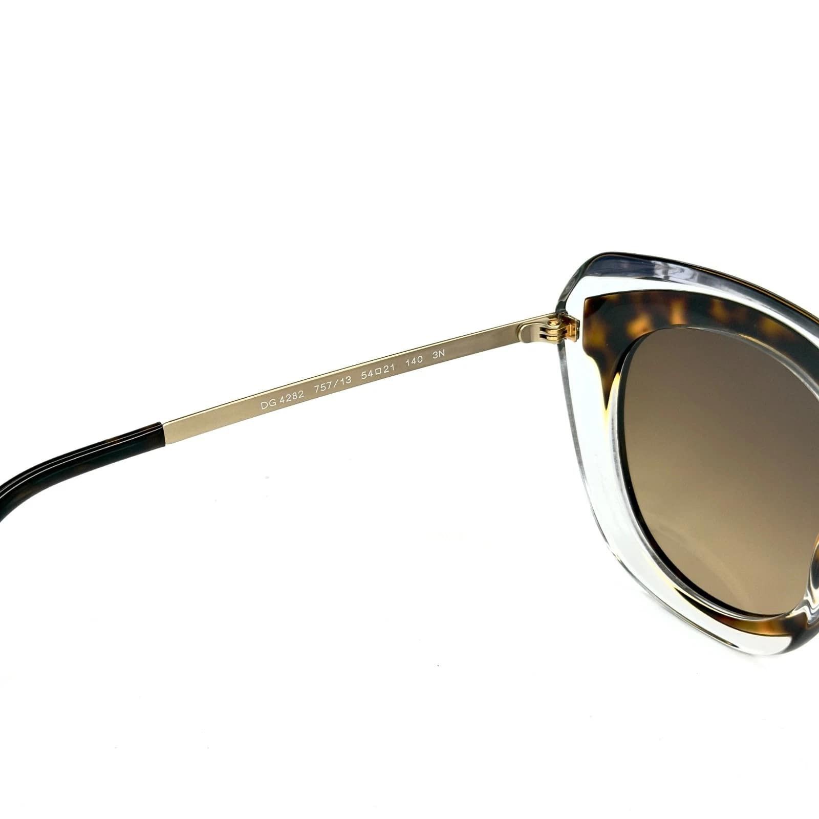 Dolce & Gabbana DOLCE & GABBANA DG4282 DOUBLE LINE Crystal 4282 Sunglasses Size ONE SIZE - 5 Thumbnail