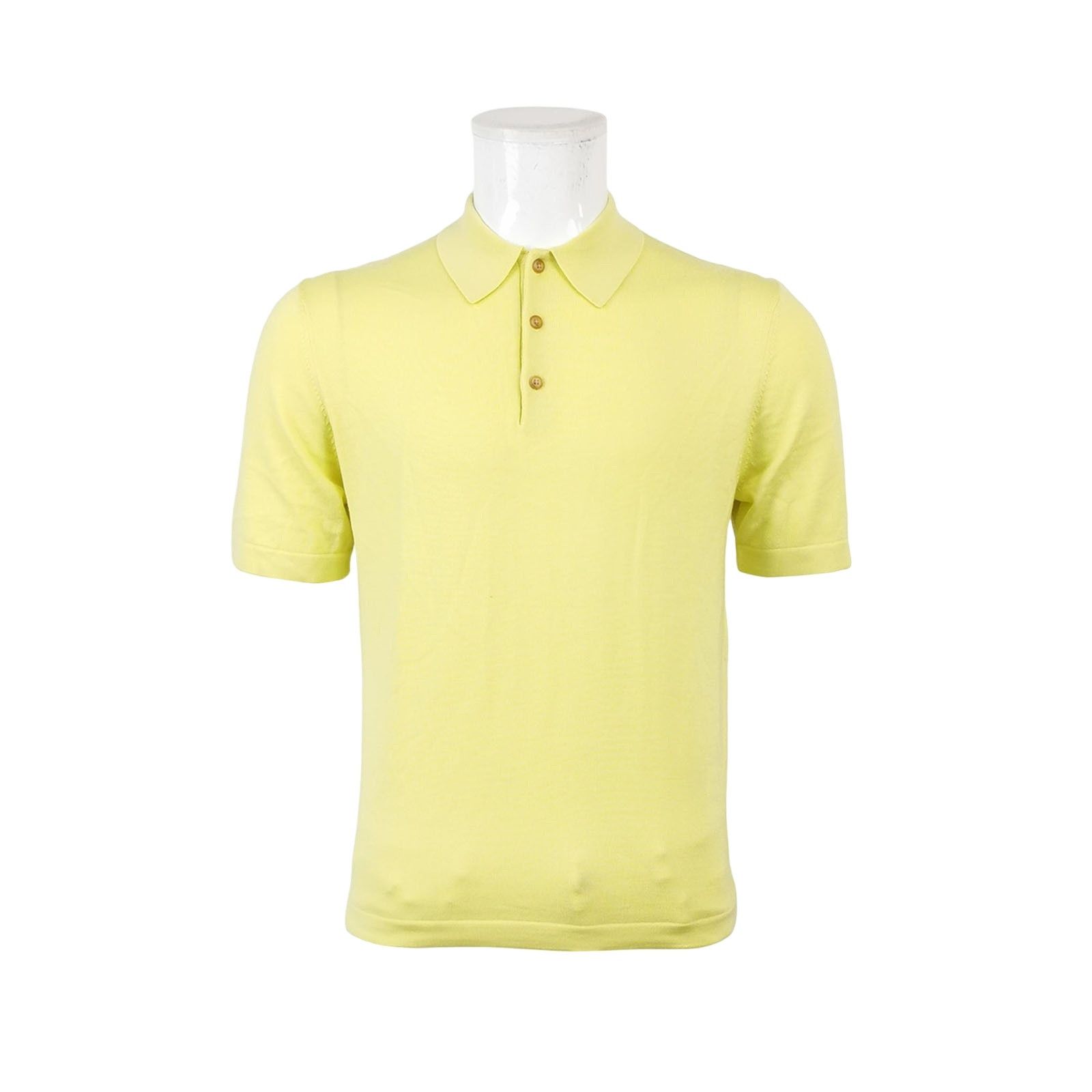 Nanushka Nanushka Yellow Wool Knit Polo XS Size US XS / EU 42 / 0 - 1 Thumbnail
