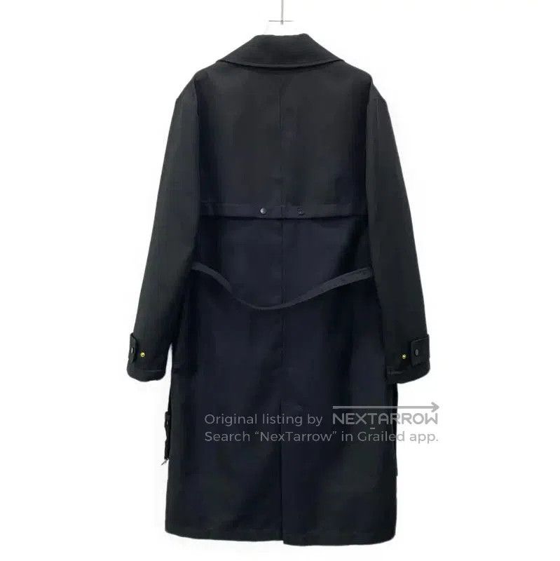 Burberry Burberry Women's Black Polyester Trench Coat. Size XXS / US 00 / IT 34 - 2 Thumbnail