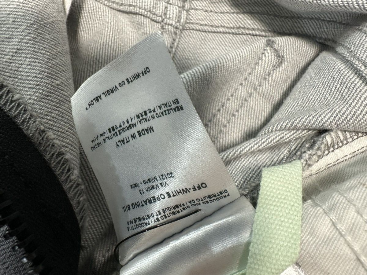 Off-White Off-White denim Silver Size US 31 - 17 Thumbnail