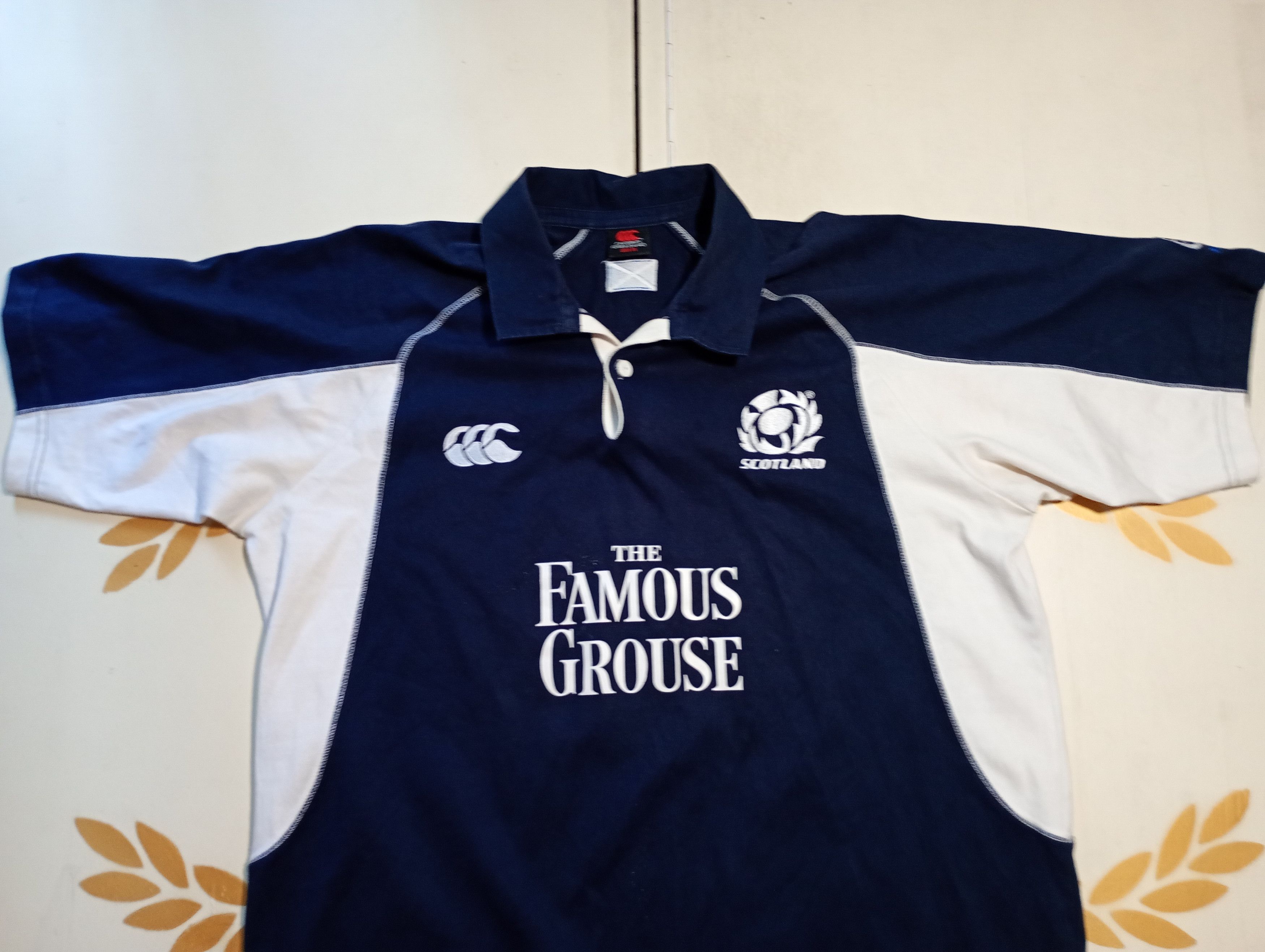 Canterbury of New Zealand Canterbury of New Zealand Scotland Rugby Shirt 2005-2006 Size US XL / EU 56 / 4 - 4 Thumbnail