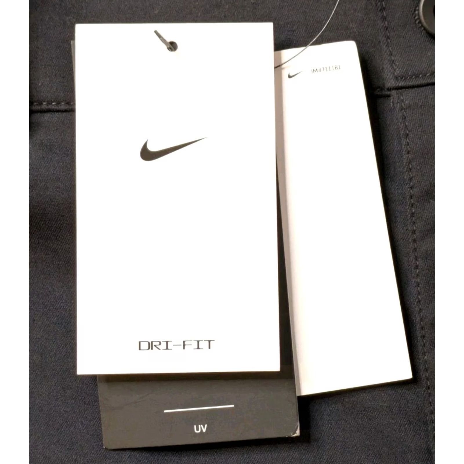 Nike Nike Chino Golf Pants 36x30 Slim Fit Black Stretch Tech UPF 40+ UV NWT NEW Mens Size US 36 / EU 52 - 4 Thumbnail