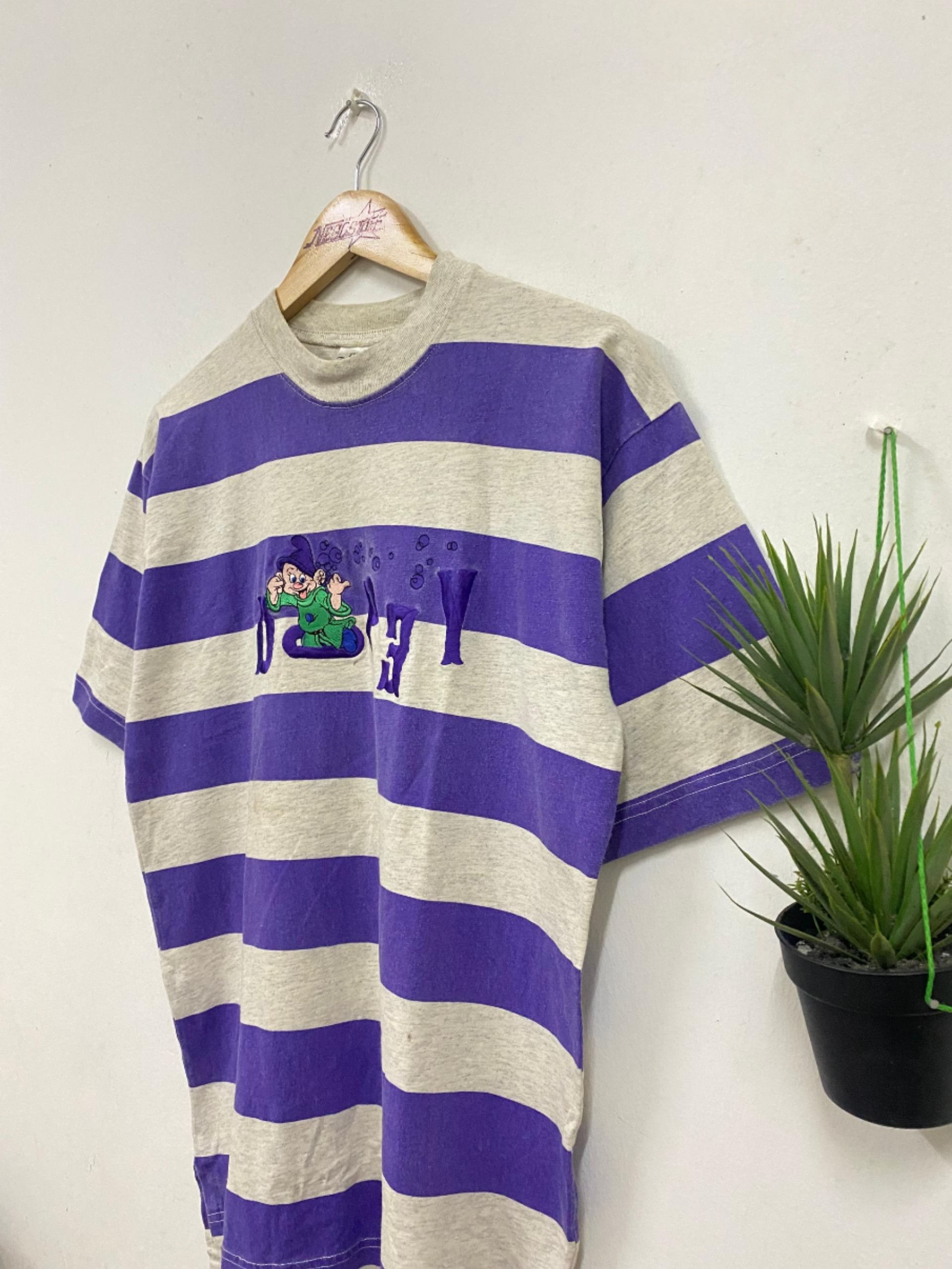 Vintage Vintage 90s DOPEY disney character the 7 dwarf t shirt Size US M / EU 48-50 / 2 - 3 Thumbnail