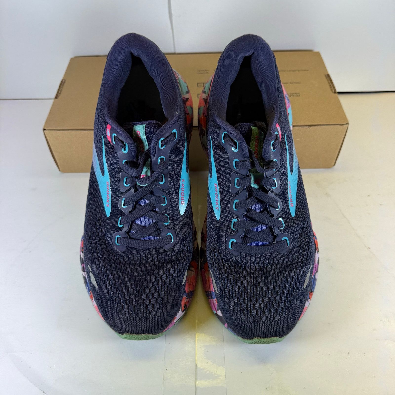 Brooks Brooks Ghost 15 B Medium Purple/Multicolor Size 7 Womens Size US 7 / IT 37 - 4 Thumbnail