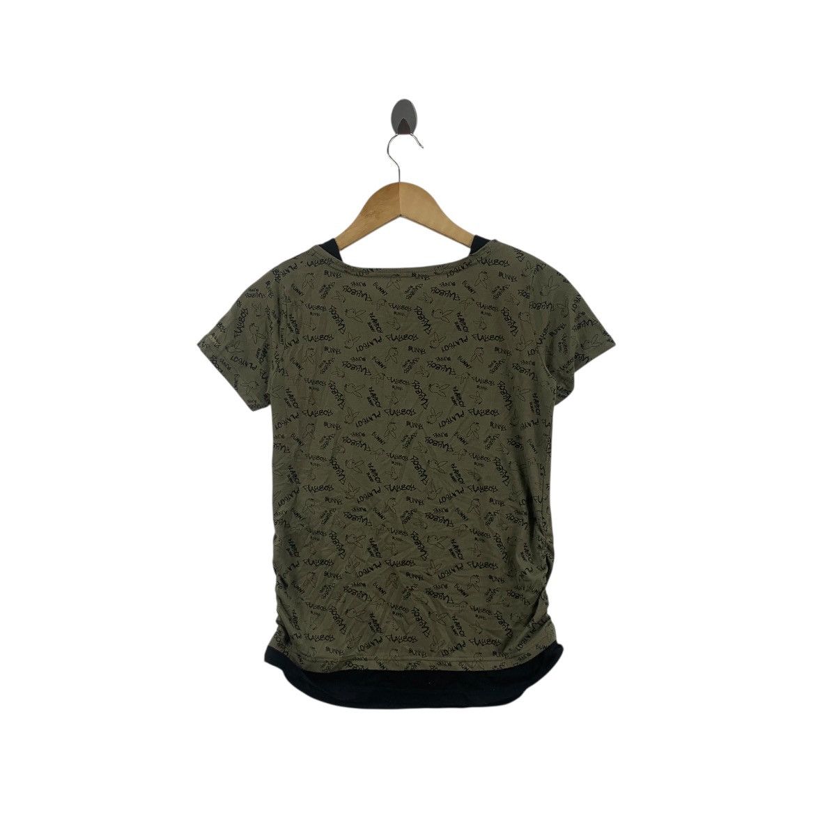 Playboy PLAYBOY BUNNY COLLECTION Over Print AOP Tee Shirt Top Size XS / US 0-2 / IT 36-38 - 5 Thumbnail