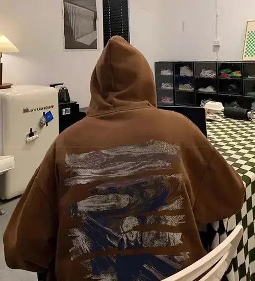 Japanese Brand × Vintage Streetwear Graphic Hoodie Size US L / EU 52-54 / 3 - 4 Thumbnail