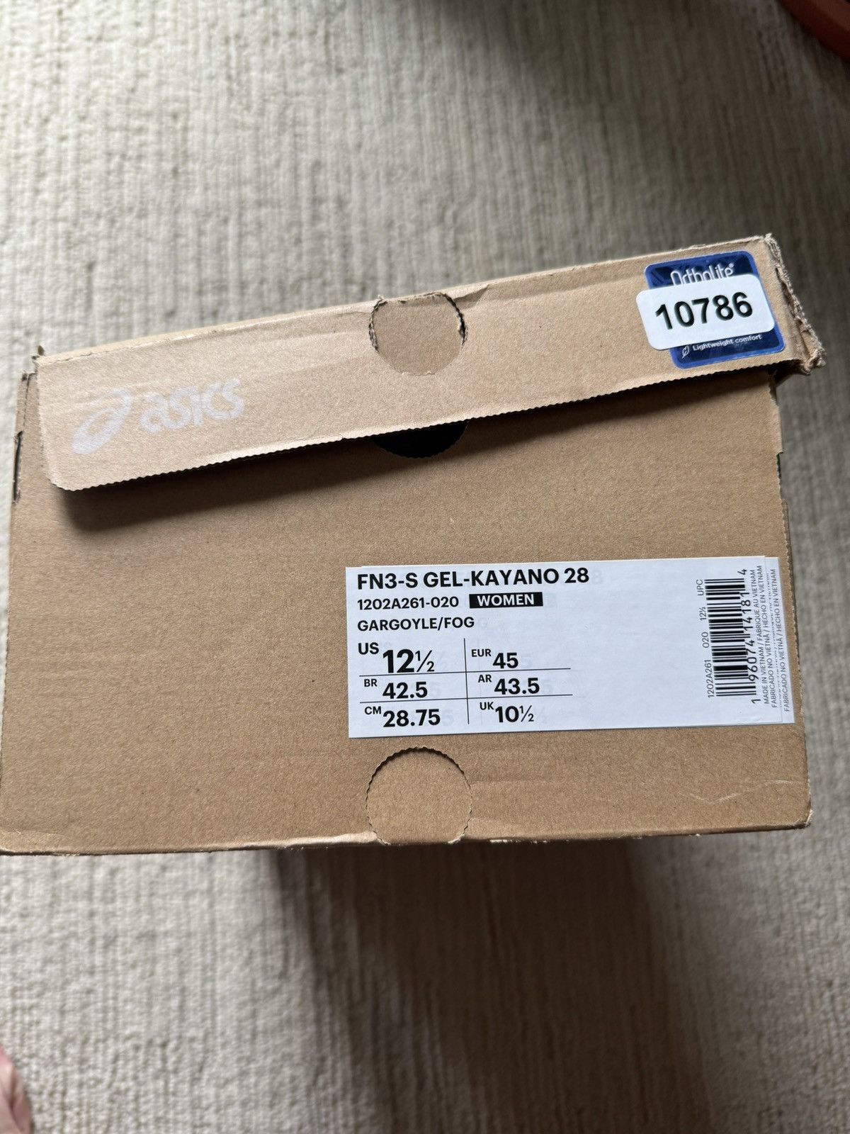 Asics × Kiko Kostadinov Gel FN3-S Kiko Kostadinov x ASICS Size US 11 / EU 44 - 6 Thumbnail