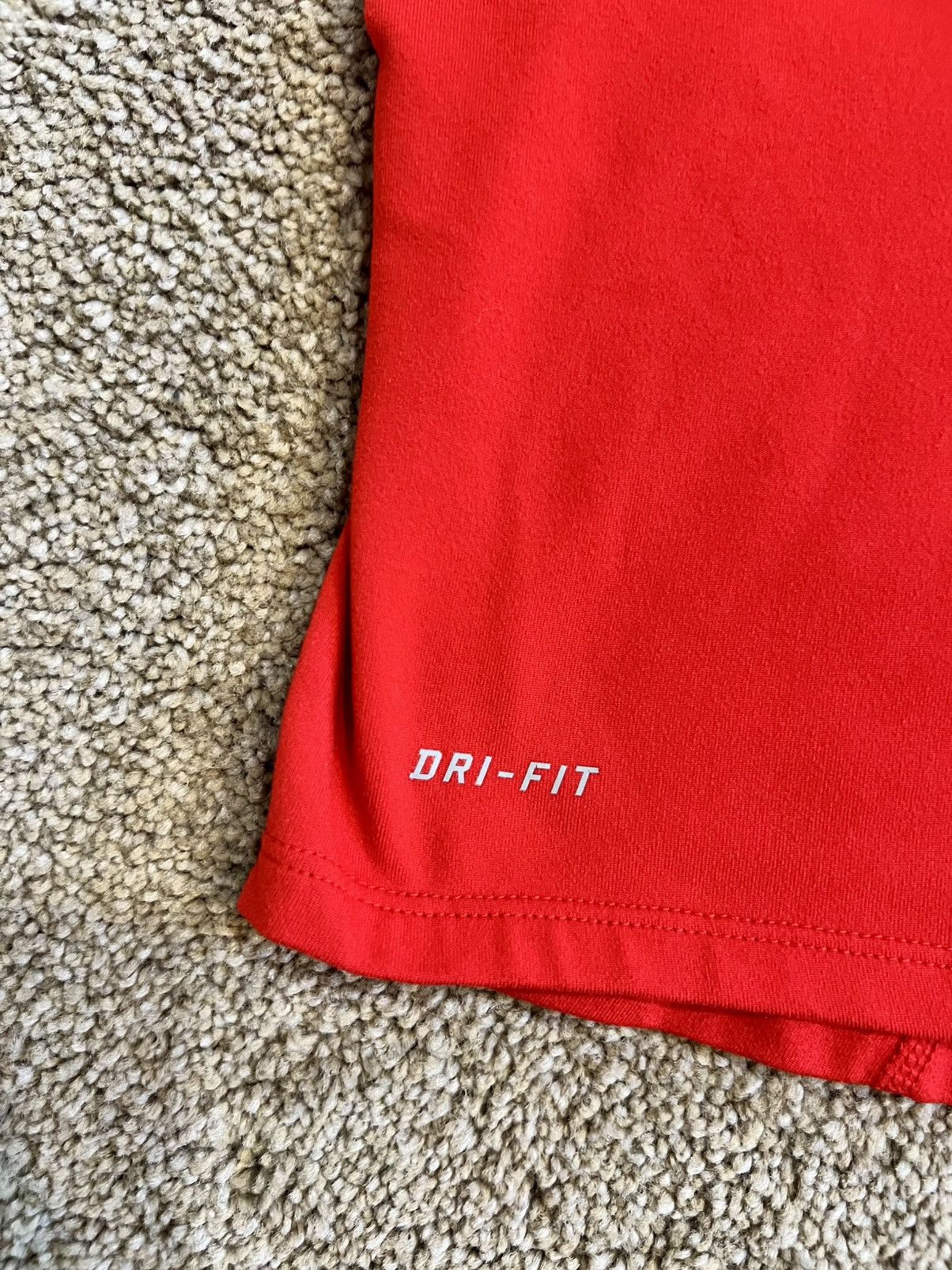 Nike Nike Team USA QuarterZip Running LS Shirt RED mens size M Size US M / EU 48-50 / 2 - 5 Thumbnail