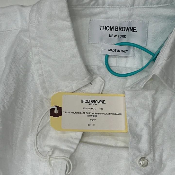 Thom Browne Thom Browne Classic Long Sleeve Shirt for Women -2507 Size S / US 4 / IT 40 - 3 Thumbnail