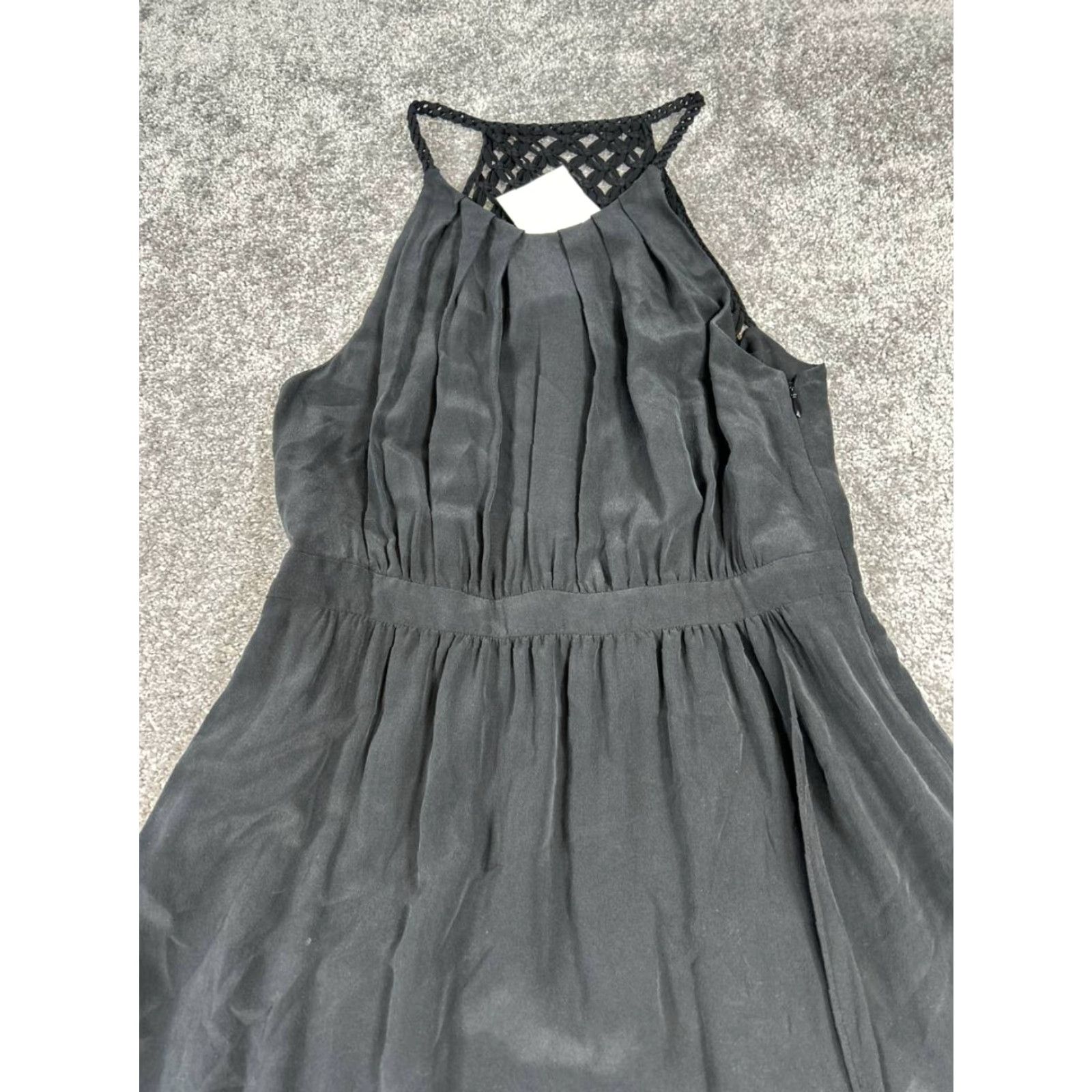 Vintage Josie Dress Womens 6 Black Blouson Party/Cocktail Midi Dress Blouson Josie Womens 6 Black Midi Blouson Dress Size M / US 6-8 / IT 42-44 - 2 Thumbnail