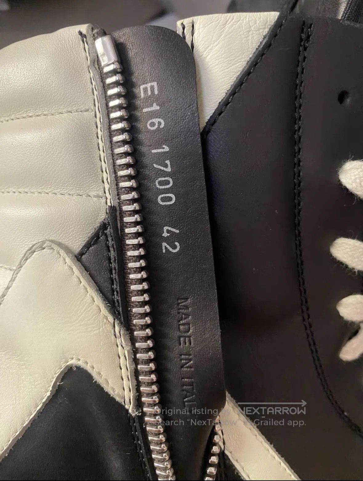 Rick Owens Rick Owens Geobasket Black Leather High Top Sneakers. Size US 9 / EU 42 - 2 Thumbnail