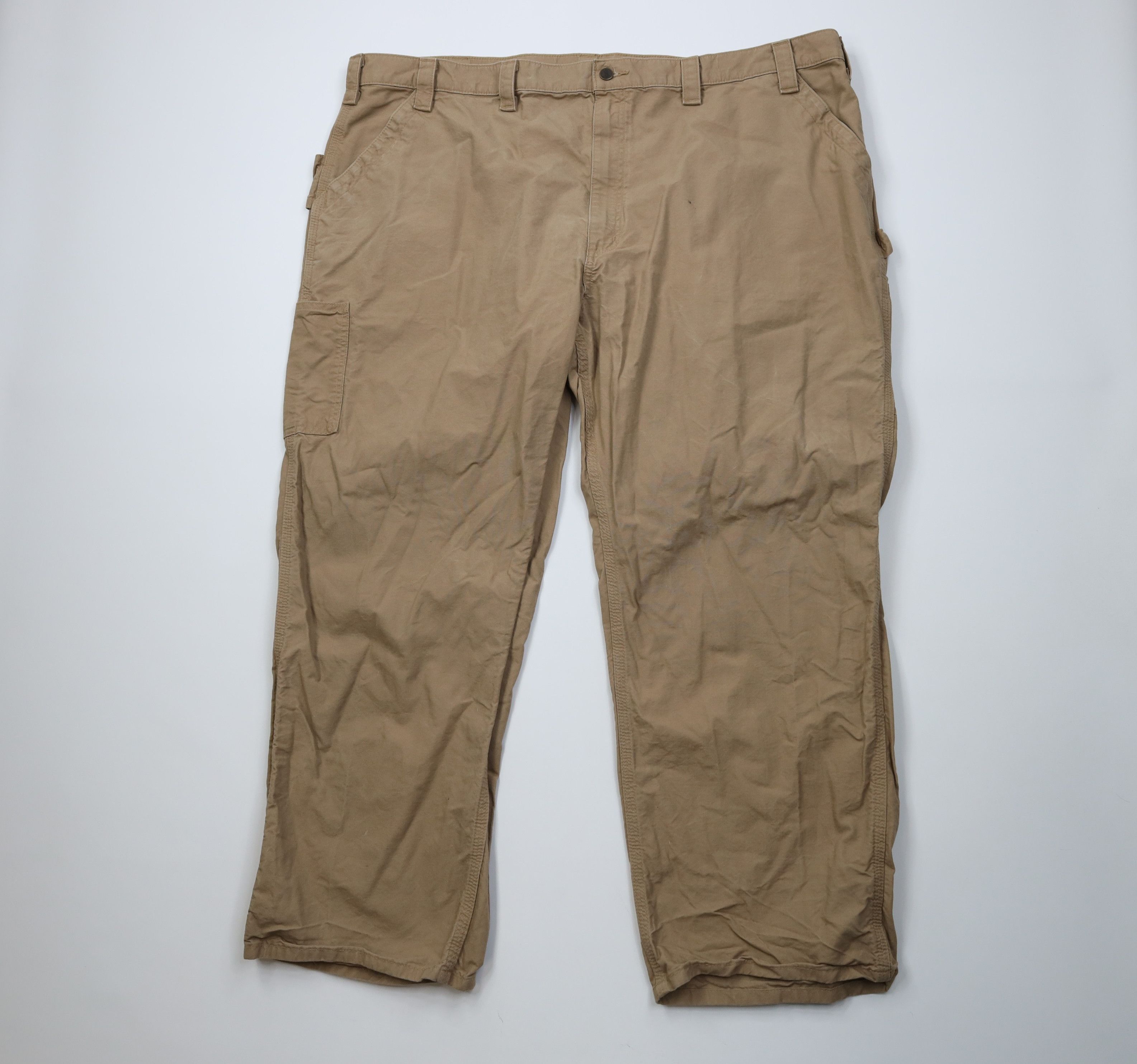 Carhartt Vintage Y2K Carhartt Original Dungaree Wide Leg Pants Brown Size US 44 / EU 60 - 1 Thumbnail