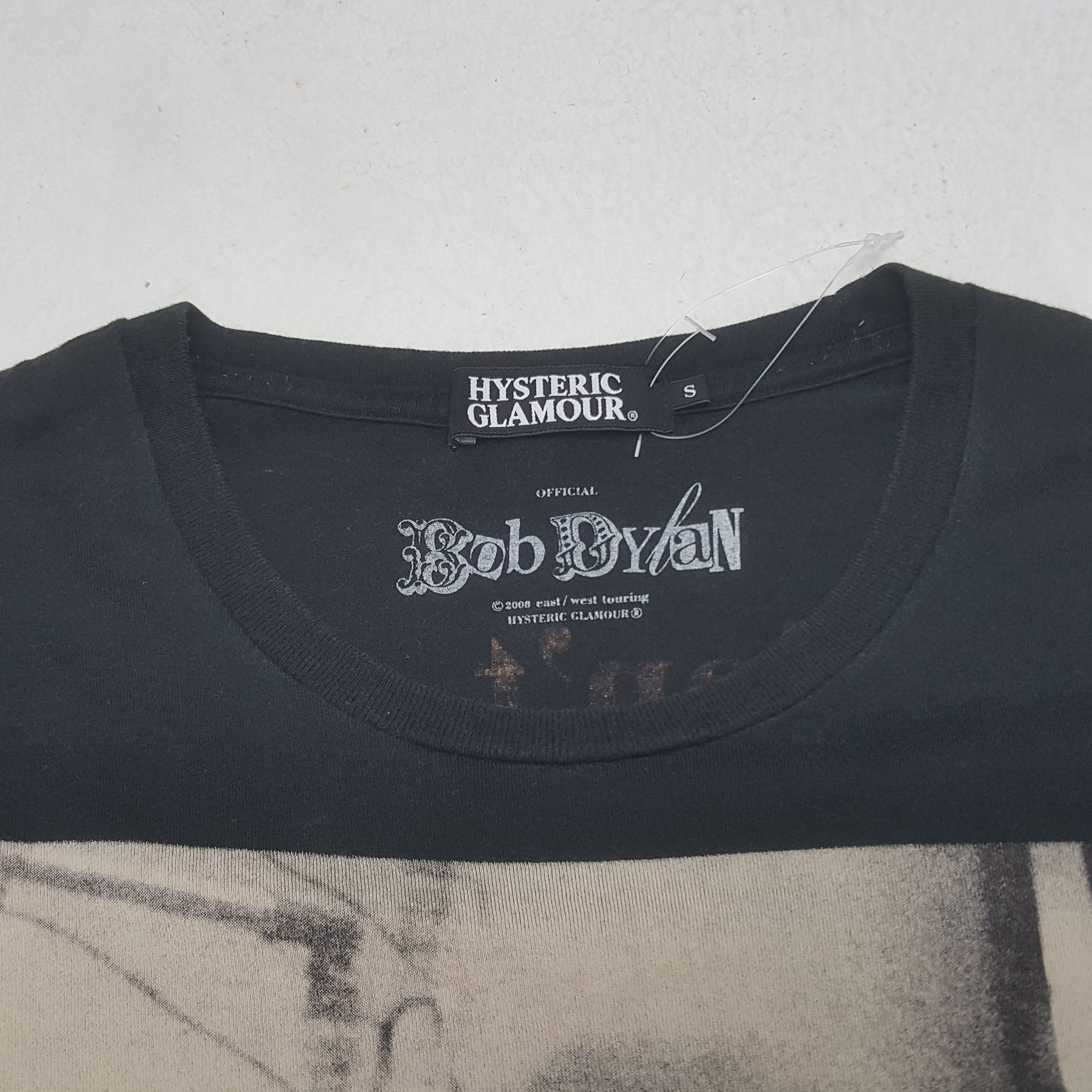 Hysteric Glamour Vintage Hysteric Glamour X Bob Dylan Band Rock Tshirt RR29 Size US S / EU 44-46 / 1 - 5 Thumbnail