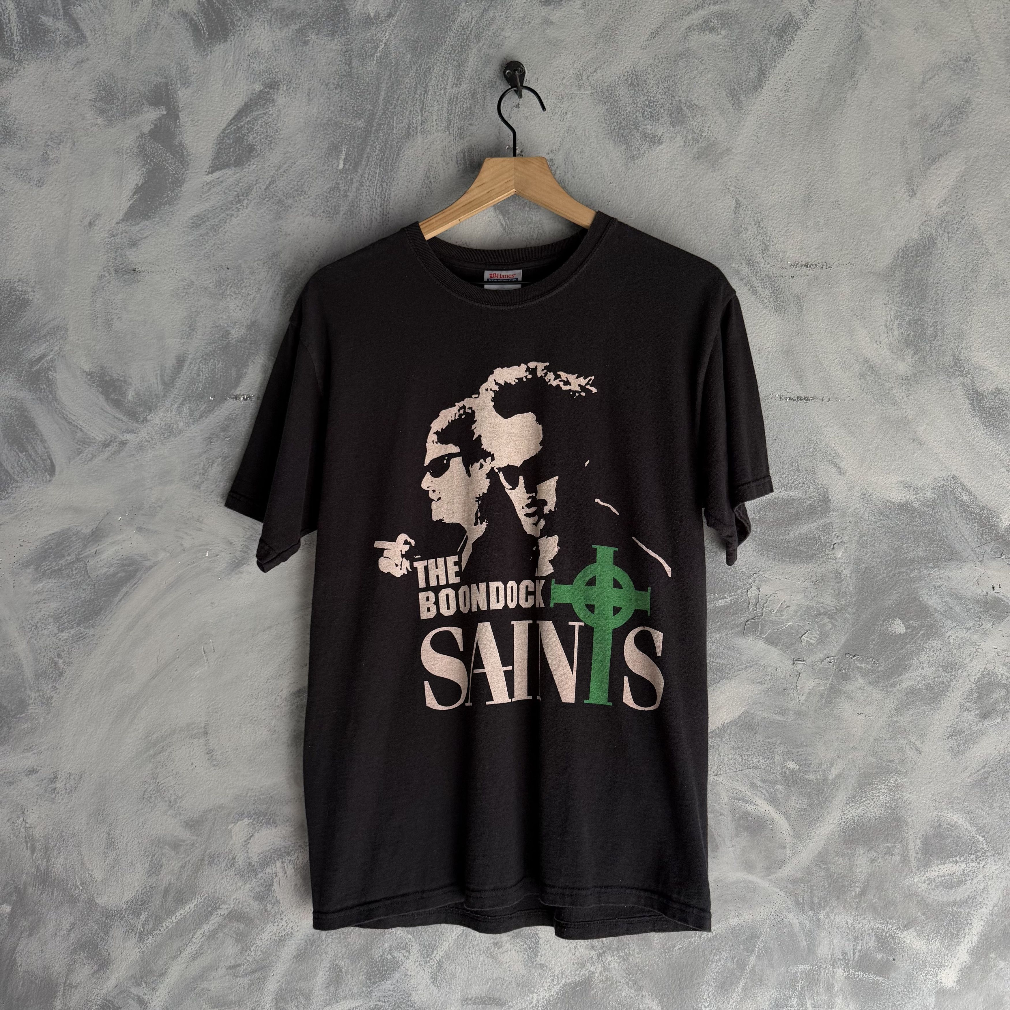 Vintage Vtg Boondock Saints T Shirt Mens M 1999 Movie Promo Action Size US M / EU 48-50 / 2 - 1 Thumbnail