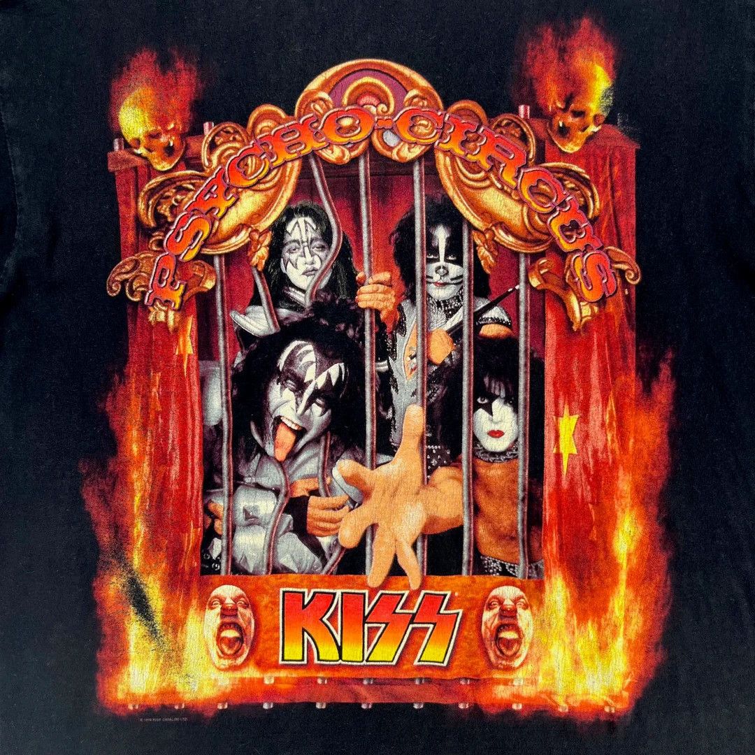 Band Tees × KISS × Vintage Kiss 1998 Vintage Psycho Circus World Tour Band T-Shirt Size US L / EU 52-54 / 3 - 3 Thumbnail