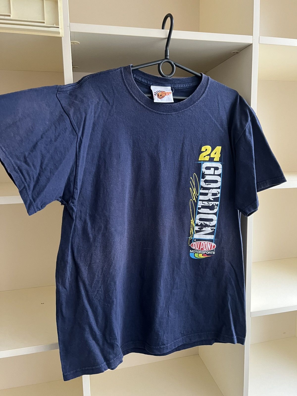 NASCAR Vintage Jeff Gordon #24 DuPont Motorsports NASCAR T-Shirt Size US L / EU 52-54 / 3 - 12 Thumbnail