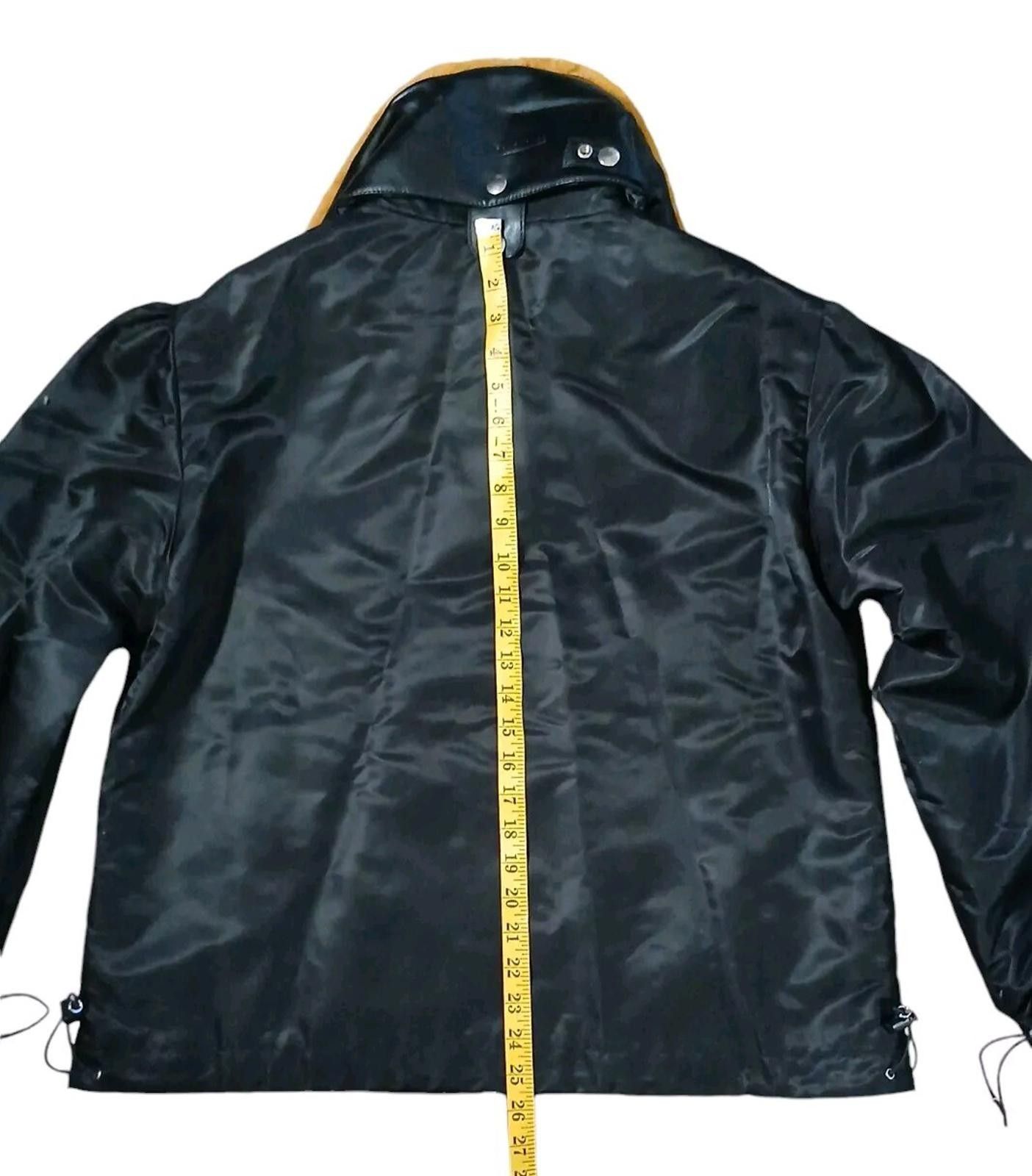 Random Identities RANDOM IDENTITIES Small Pilot Removable Collar Jacket NWT Size US S / EU 44-46 / 1 - 4 Thumbnail