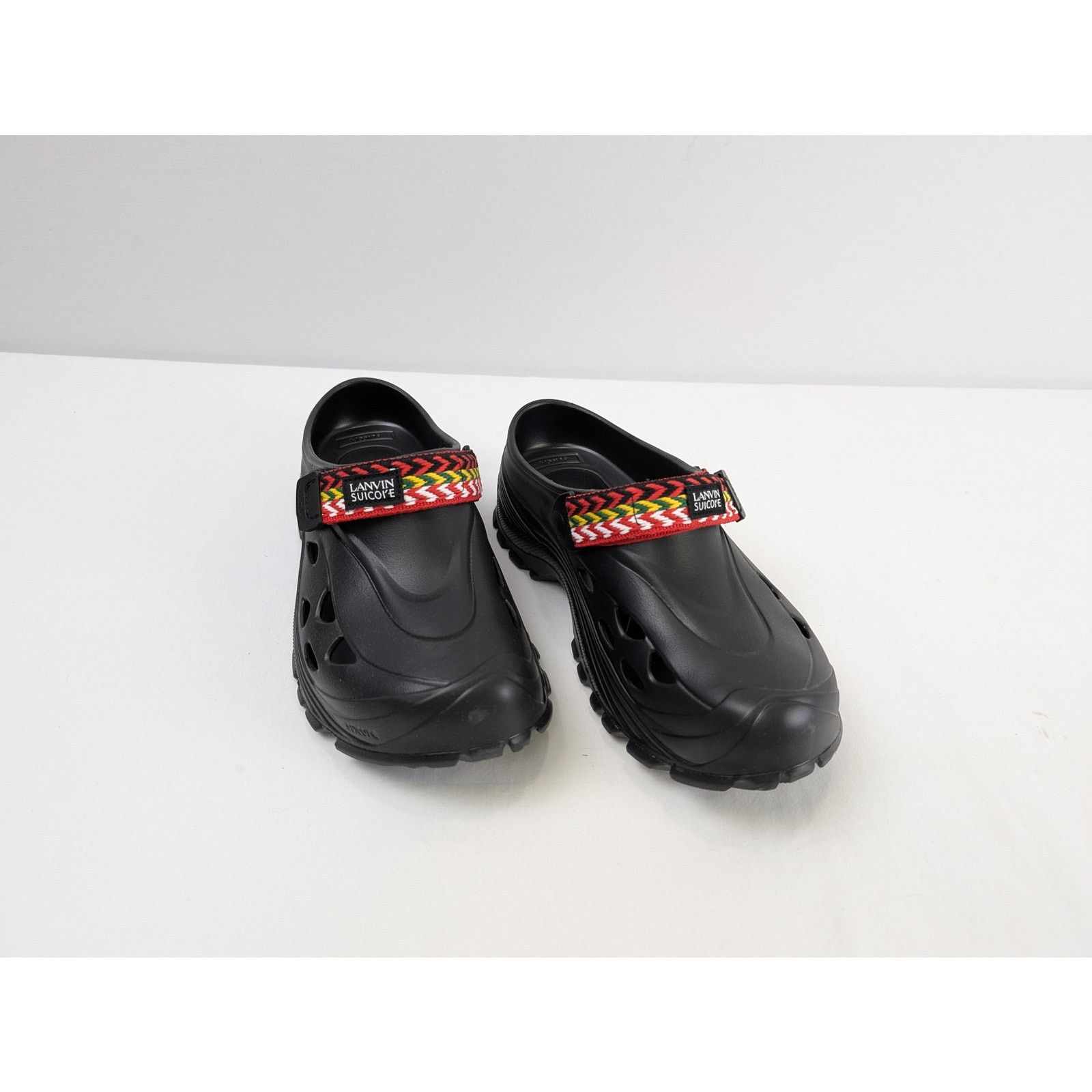 Lanvin × Suicoke o1rshd1 Q:2 / Mok Curb Laces Mule Slipper sandal in Black Size US 9 / EU 42 - 6 Thumbnail