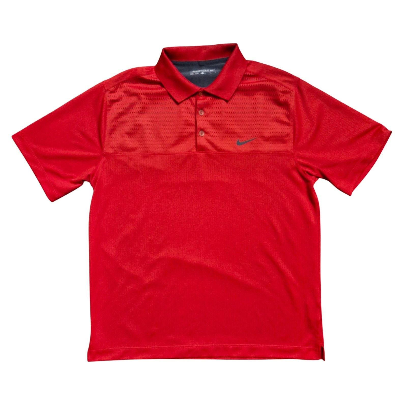 Nike Nike Golf Men’s Polo Shirt Size Large Red Short Sleeve Size US L / EU 52-54 / 3 - 1 Thumbnail