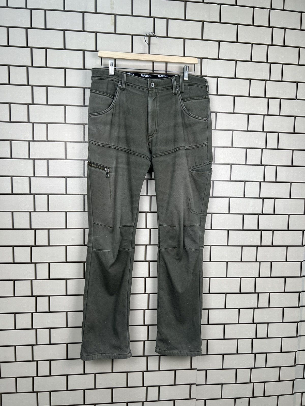 Japanese Brand Field Core Multy Pocket Zipper Cargo Pants Size US 34 / EU 50 - 2 Thumbnail