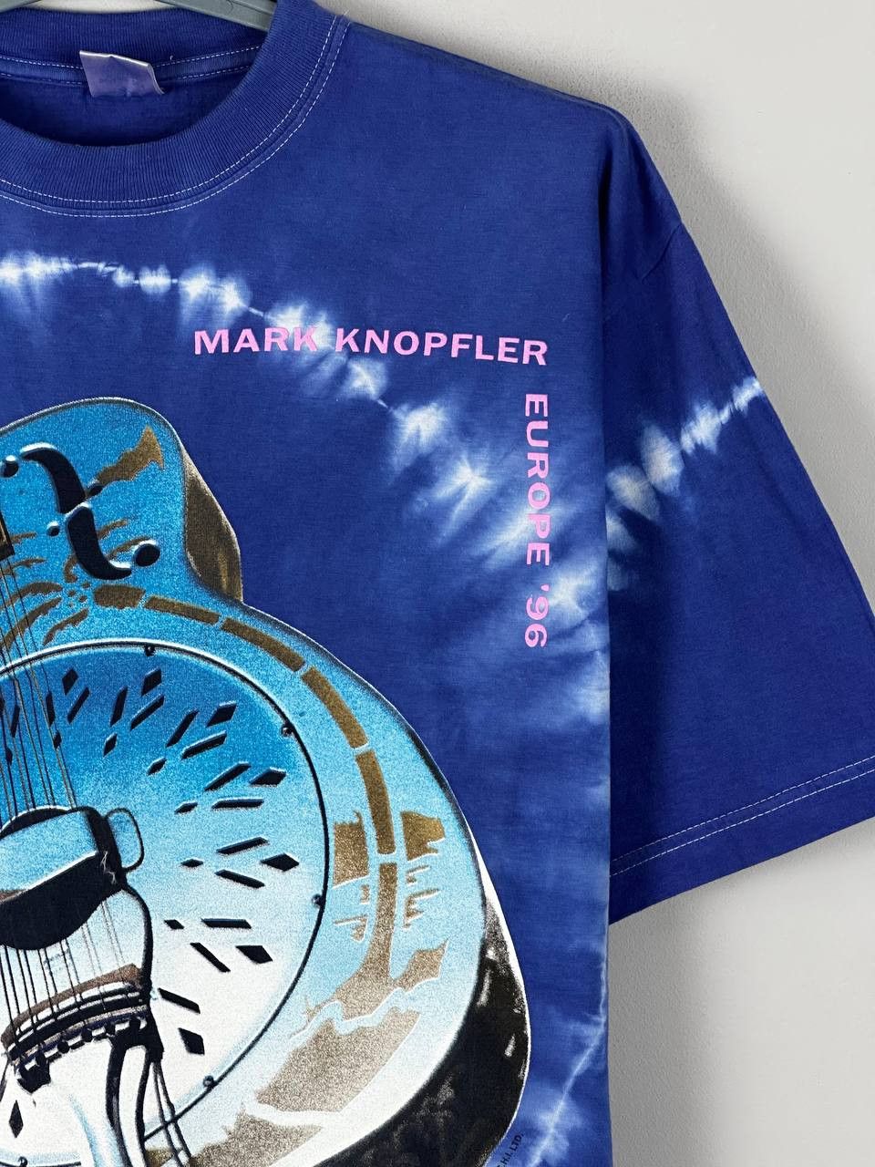Band Tees 90s Vintage 1996 Mark Knopfler Dire Straits Tour Tee T-Shirt Size US XL / EU 56 / 4 - 5 Thumbnail