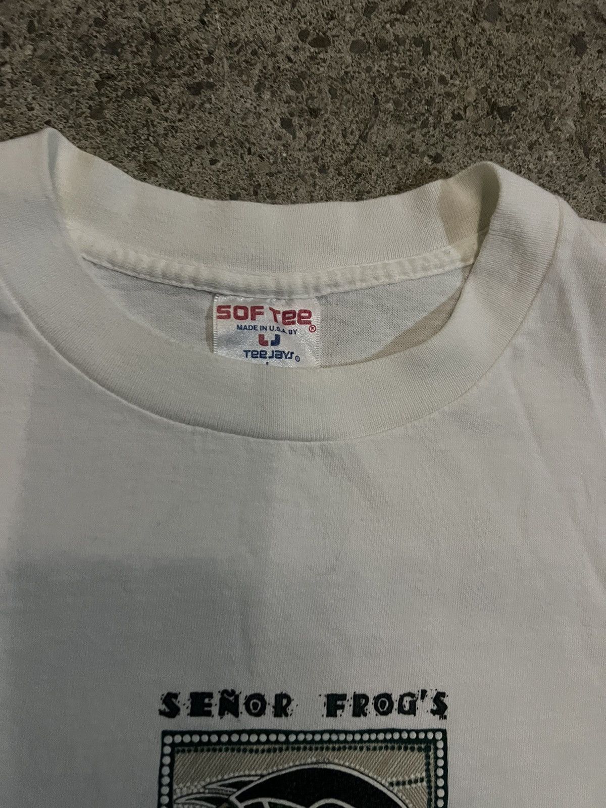 Vintage Vintage 1994 Senor Frog’s T-Shirt Single Stitch Size US L / EU 52-54 / 3 - 6 Thumbnail