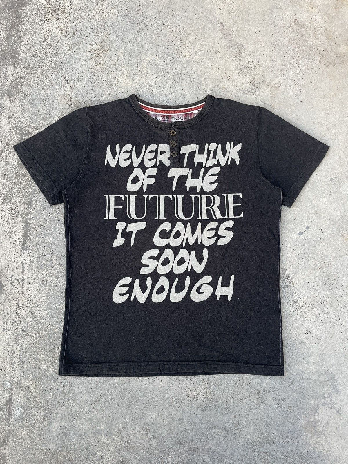 If Six Was Nine × Japanese Brand × Le Grande Bleu (L.G.B.) Japanese Be Proud Of Your Life Rush Hour Tshirt Size US L / EU 52-54 / 3 - 3 Thumbnail