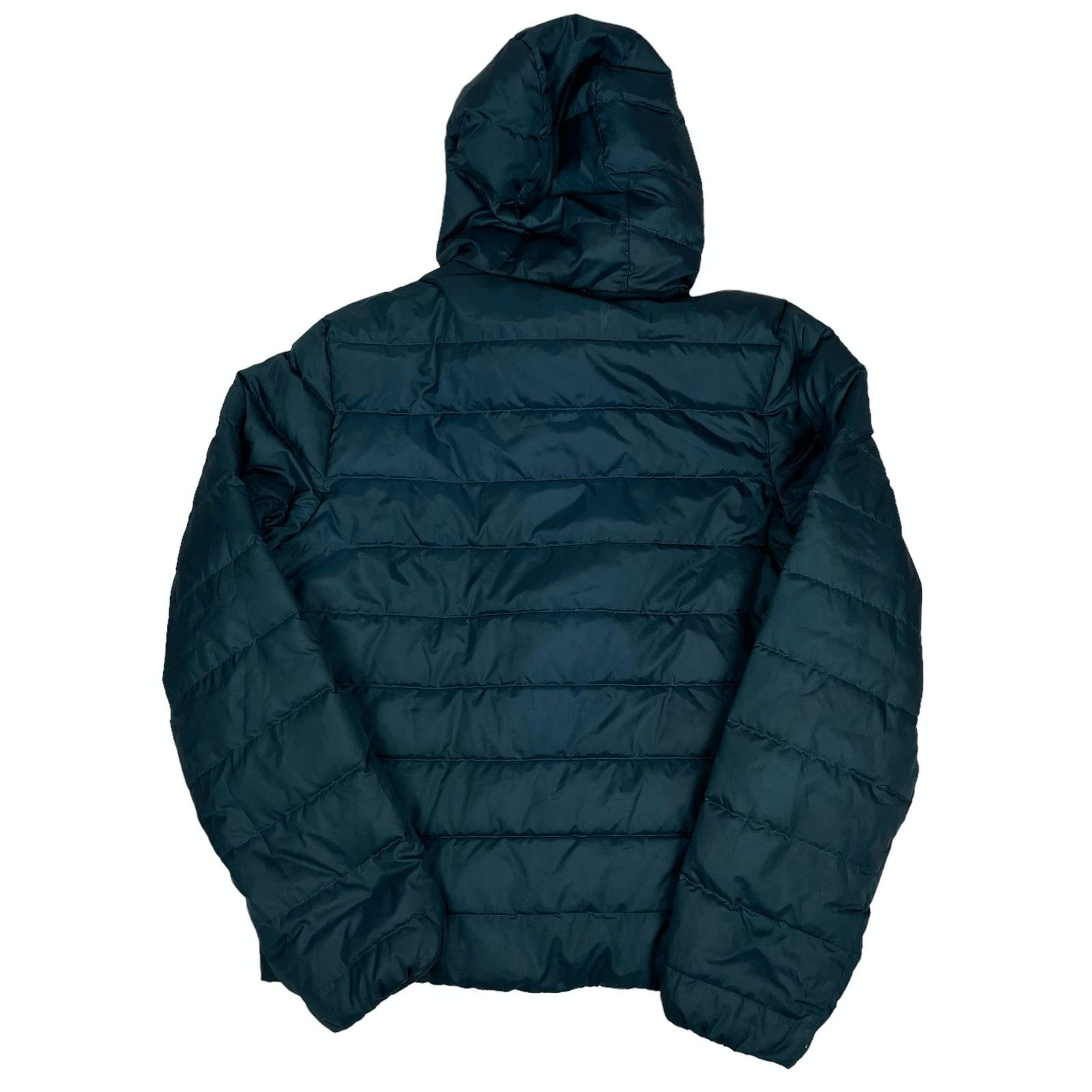 Adidas Adidas Mens Teal Long Sleeve Full Zip Hooded Puffer Jacket S Size US S / EU 44-46 / 1 - 12 Thumbnail