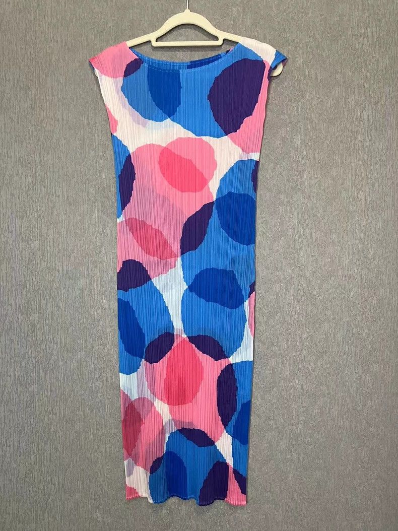Issey Miyake Issey Miyake Colorful vest dress Size M / US 6-8 / IT 42-44 - 1 Thumbnail
