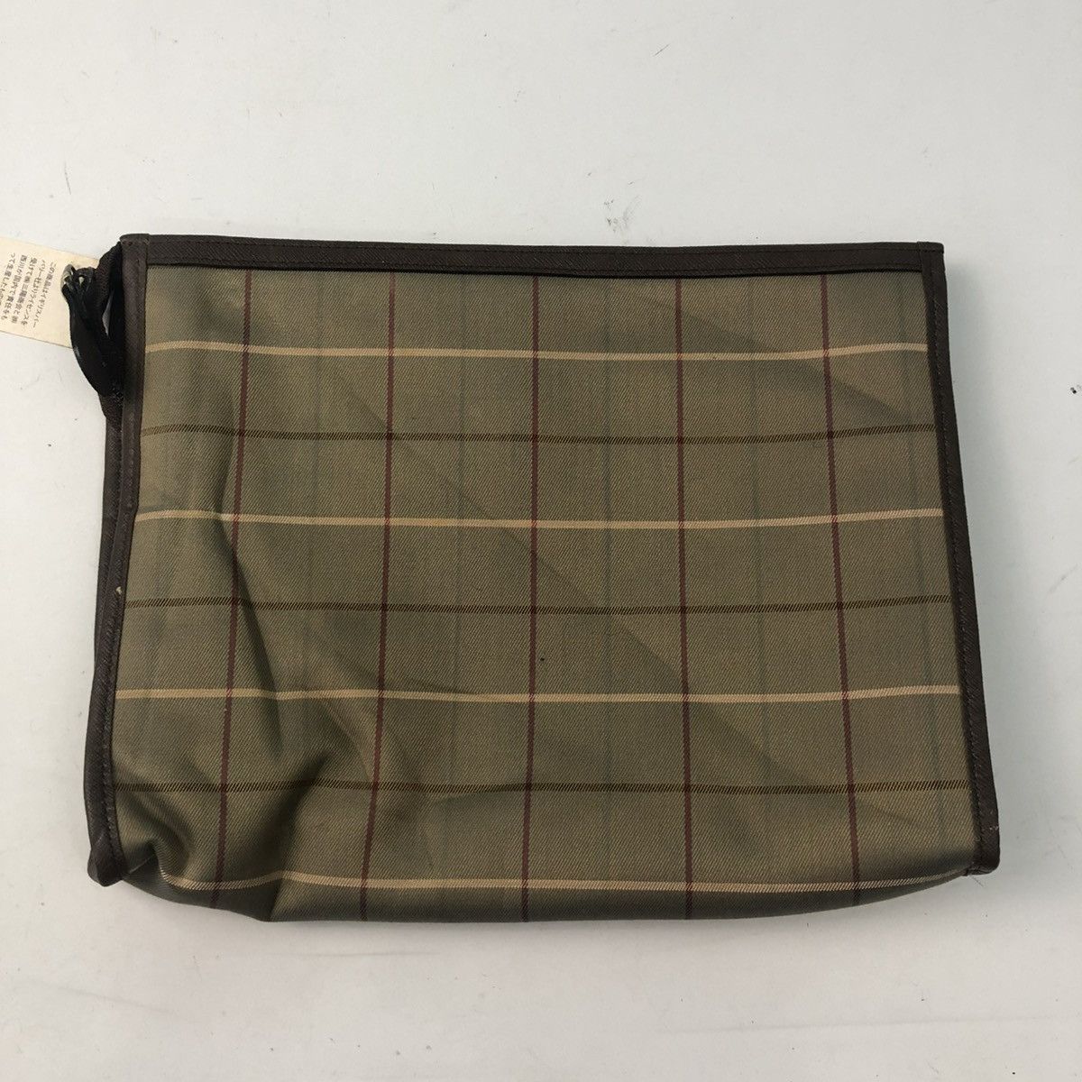 Burberry ‼️YES‼️ VINTAGE BURBERRYS POUCH CLUTH BAG Size ONE SIZE - 2 Thumbnail