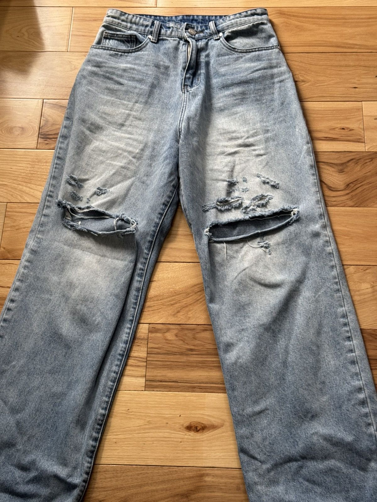 Vintage × basketcase gallery Basket case Gallery LAX blow out baggy denim Size US 30 / EU 46 - 1 Thumbnail