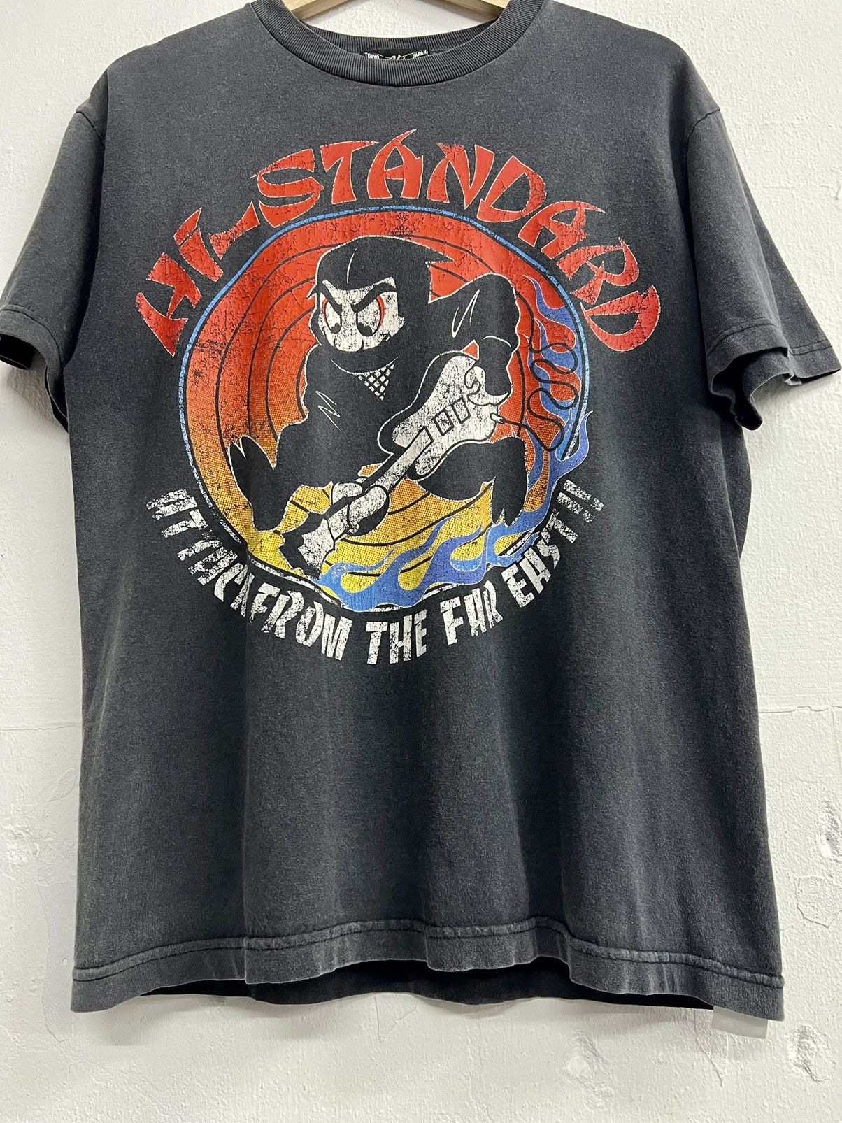 Band Tees × Vintage Vintage Thrashed Hi Standard Japanese Punk Rock Band Tee Size US M / EU 48-50 / 2 - 4 Thumbnail