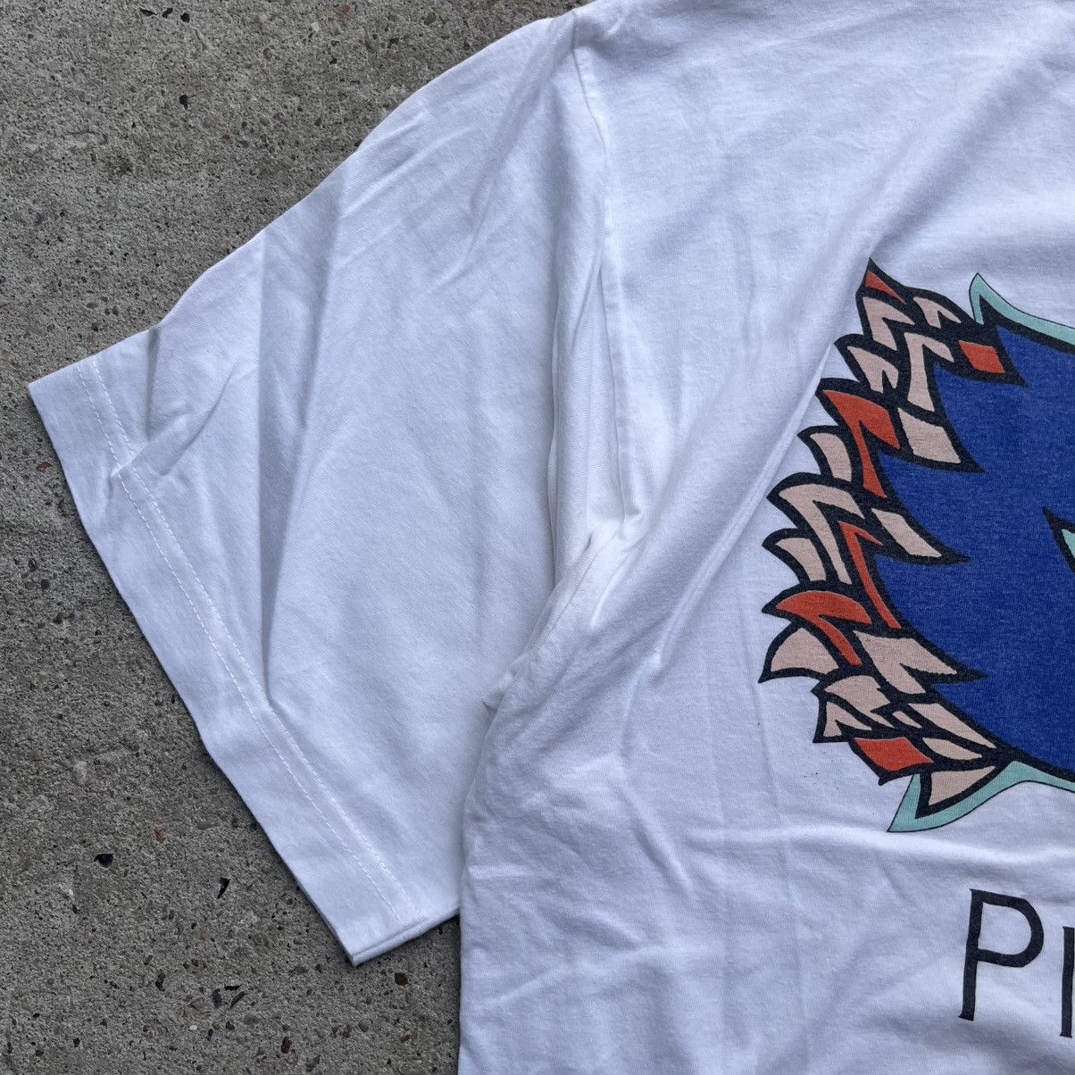 Band Tees × Pink Floyd × Vintage Vintage Pink Floyd 1994 tee division bell white rare Size US XL / EU 56 / 4 - 3 Thumbnail