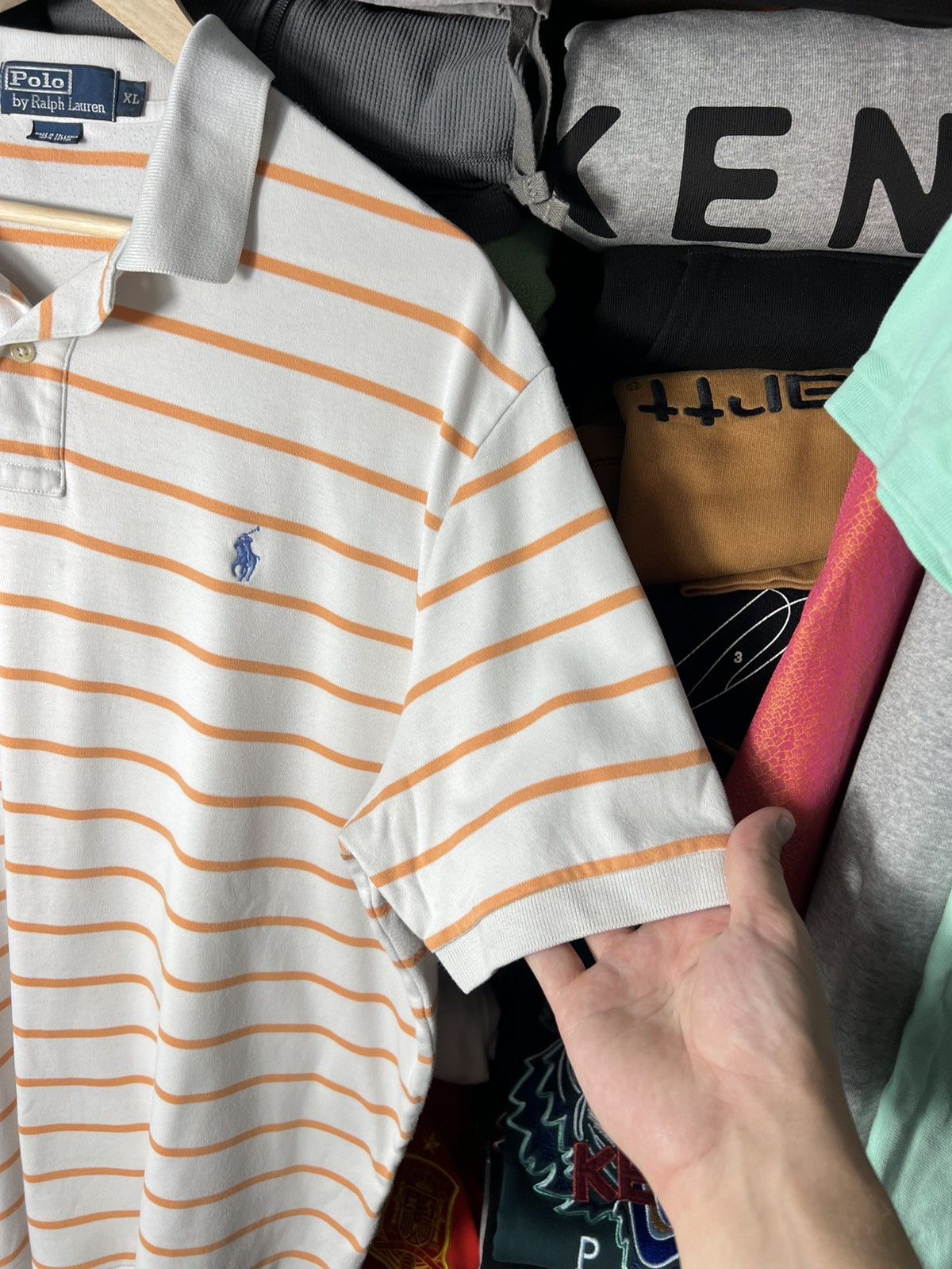 Polo Ralph Lauren Y2K Vintage Ralph Lauren Striped Polo Shirt – Size XL Size US XL / EU 56 / 4 - 7 Thumbnail