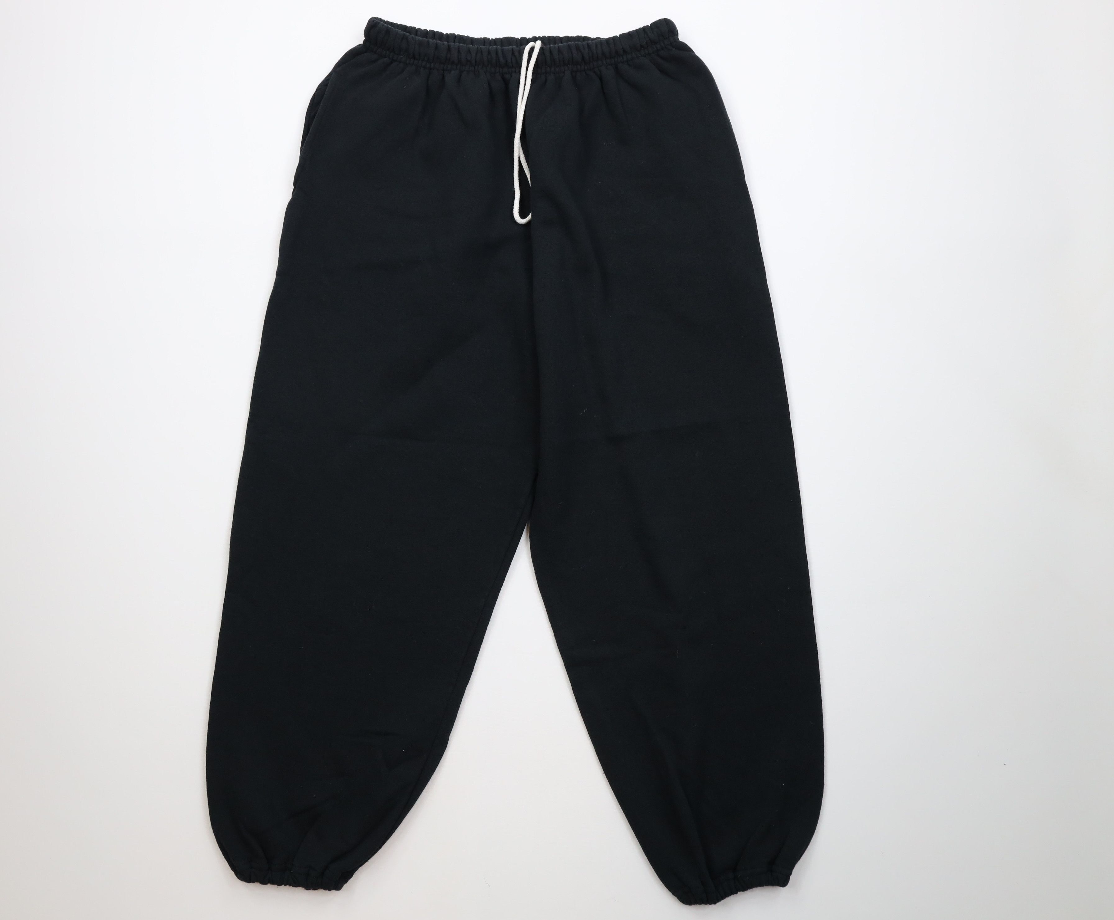 Vintage Vintage 90s Y2K Streetwear Sweatpants Joggers Pants Black Size US 36 / EU 52 - 1 Thumbnail