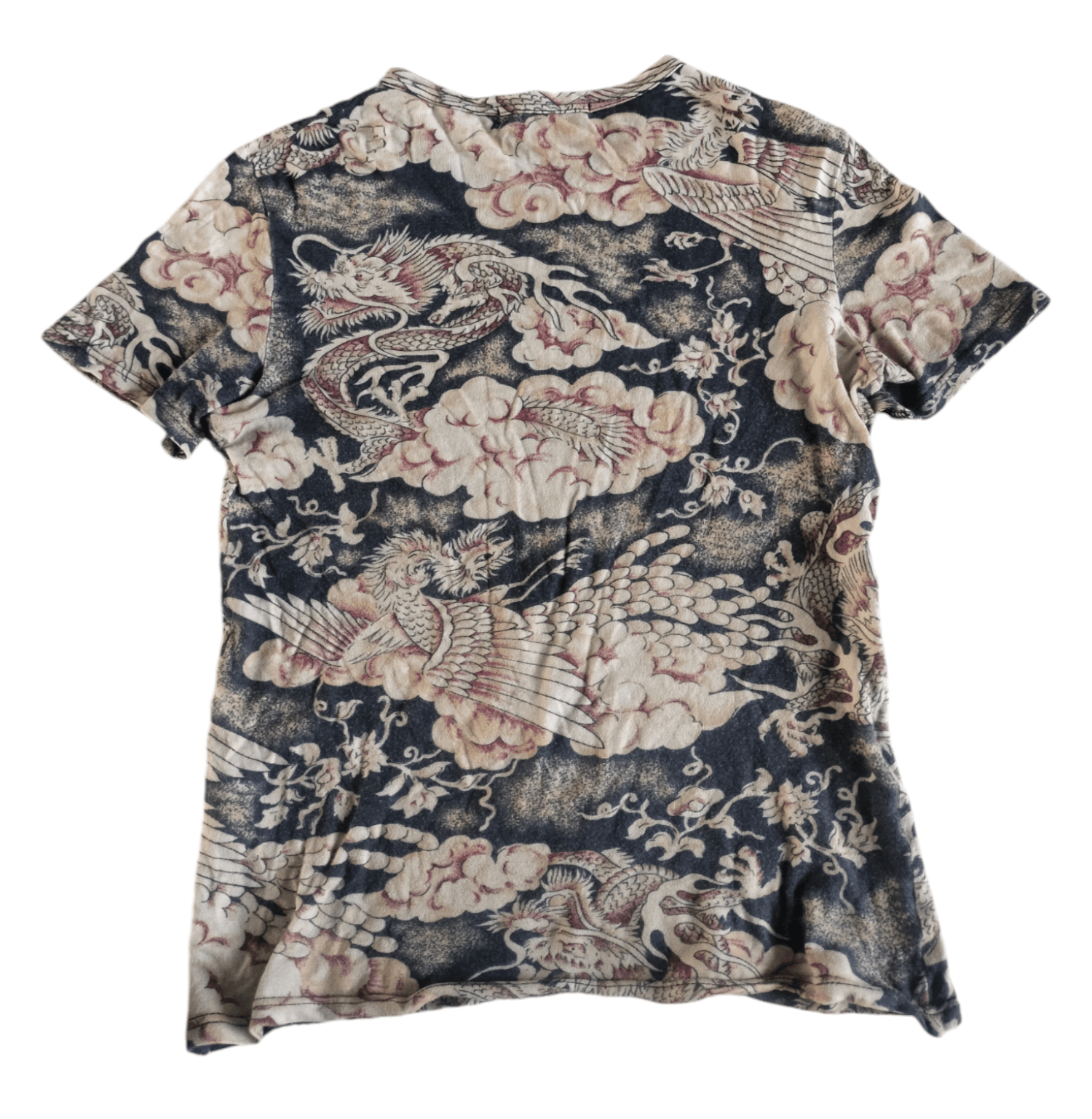 20471120 Batsu Tattoo Stretch mesh Top shirt Size US M / EU 48-50 / 2 - 2 Thumbnail