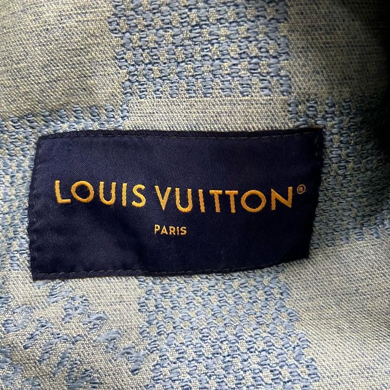 Louis Vuitton Louis Vuitton Chequered denim jacket 2501-Nextarrow Size US M / EU 48-50 / 2 - 4 Thumbnail