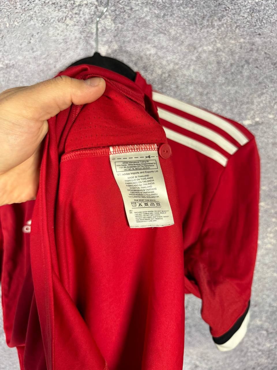 Adidas × Vintage Vintage Manchester United 2017/18 Adidas Soccer Jersey Small Size US S / EU 44-46 / 1 - 9 Thumbnail