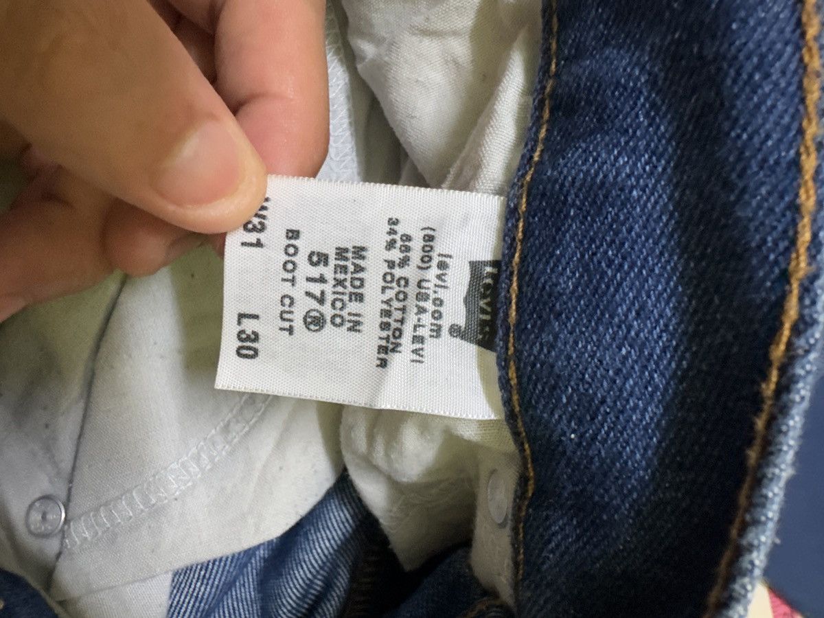 Levi's Vintage Clothing Vintage Flare Levis 517 Blue Bootcut Jeans Size US 28 / EU 44 - 16 Thumbnail