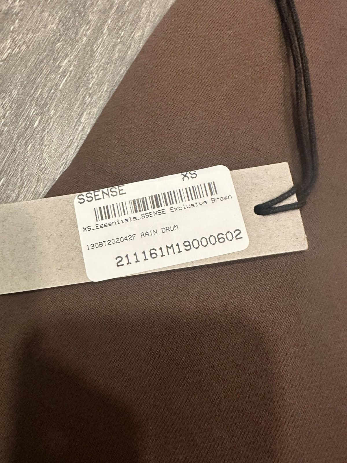 Fear of God Fear Of God Essentials Brown SSENSE Exclusive Sweatpants XS Size US 30 / EU 46 - 7 Thumbnail