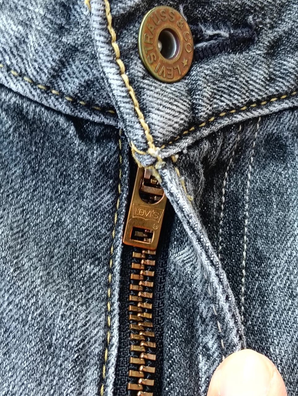 Levi's Y2K Levi's 502 straight faded grey. Size US 32 / EU 48 - 6 Thumbnail