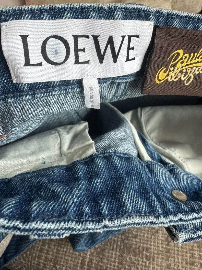 Loewe Loewe Distressed Straight Leg Denim Pants Size US 41 - 3 Thumbnail