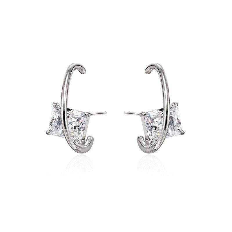 Jewelry Matchless Earrings One Pairs Chrome Jewelry Size ONE SIZE - 5 Thumbnail