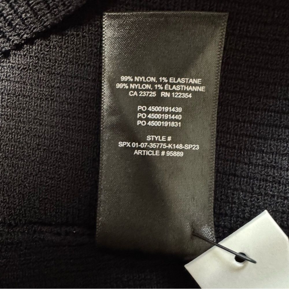 Other New Babaton Sculpt Knit Mini Black Skirt Size M Size 30" / US 8 / IT 44 - 6 Thumbnail